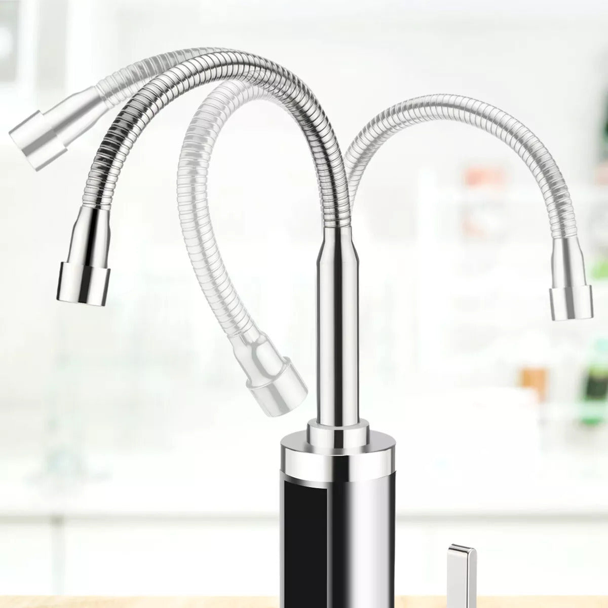Sofort-Heißwasserhahn – Elektrischer Wasserhahn mit LED & Temperaturanzeige“