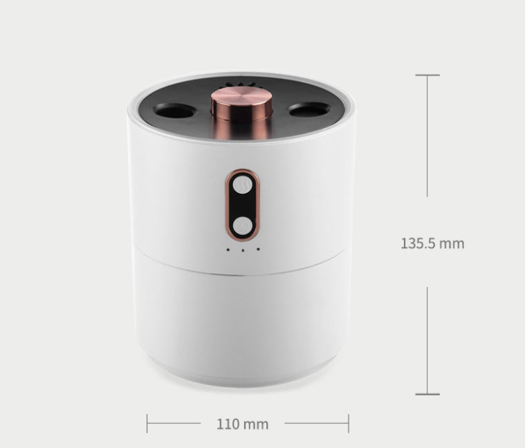 Vulkanflammen Aroma-Diffusor – USB Luftbefeuchter mit LED-Nachtlicht & Duftfunktion